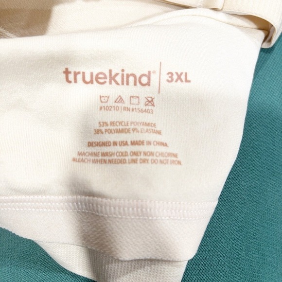 Truekind Supportive Comfort Wireless Shaping Bra Beige 3XL - Picture 5 of 5